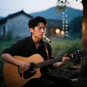 巷口旧灯影