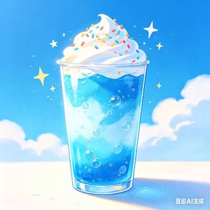 青いミルクソーダ