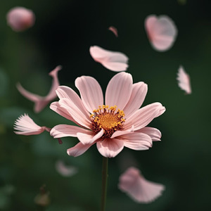 ひらひら散る花よ