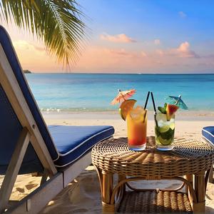 Sunset Dripping Gold