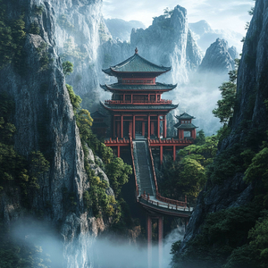 Mountain Mist at Dawn