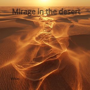 Mirage in the desert