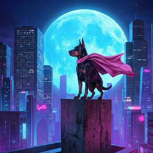 ヒーローになりたいワンコ