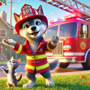 Pompierul Florinel Salvează Pisicuța