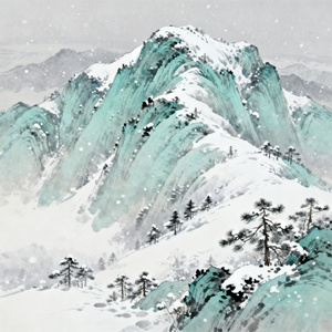枕雪寄信