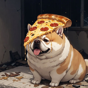 Fat Pizza Dog