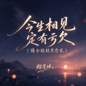 今生相见 定有亏欠(缘分短短思念长)