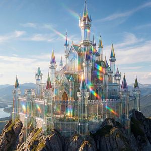 Замок из стекла