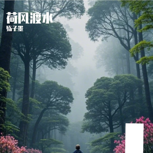 荷风渡水