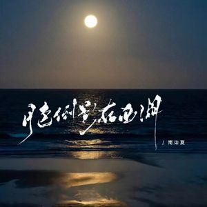 月色倒影在西湖