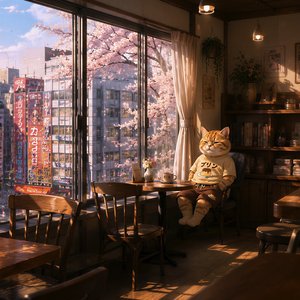 Cozy Spring Window in Tokyo