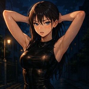 夜風の音