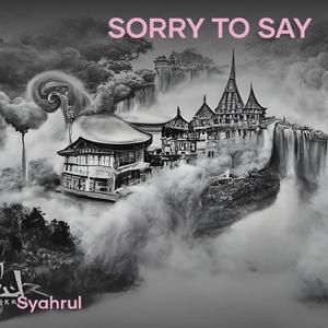 Sorry To Say
