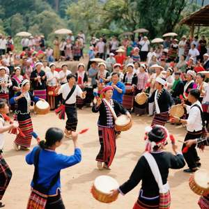 三跺脚拉祜调云南风格