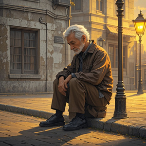 伤心了就找影子说说心里话