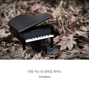 낙엽 따라가는 발자국