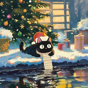 Serene Beats of Snowfall