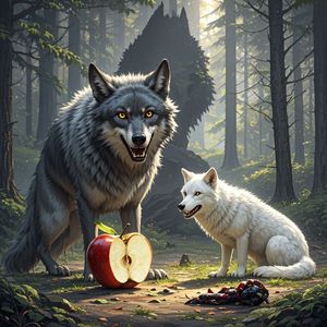 善恶两头狼-格子衬衫