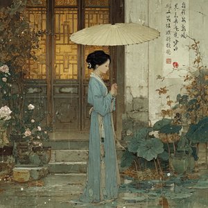 隔纸一笑