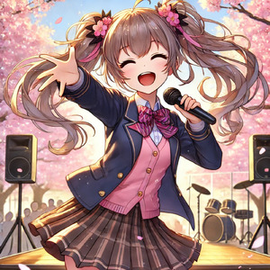 ワタシの桜散る道