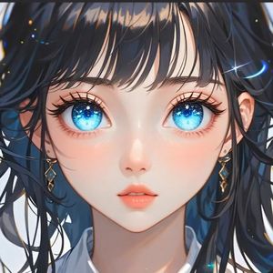 蓝色的眼睛