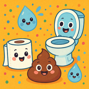 うんちのうた（どこでしていい？)