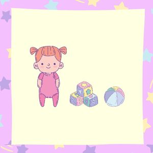 柔和的快乐宝贝时刻