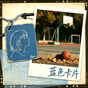 蓝色卡片