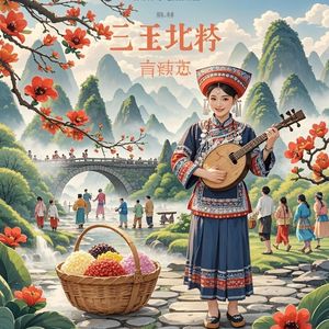 壮乡三月赶歌圩