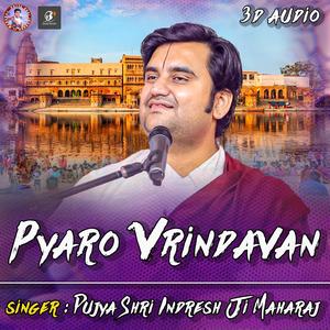 Pyaro Vrindavan (3D Audio) | Pujya Shri Indresh Ji Maharaj | Indresh Ji Bhajan