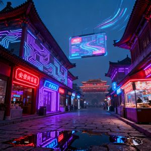 霓虹长安