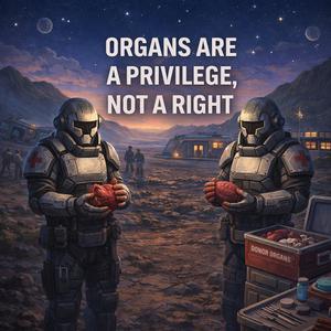 Organs are a privilege, not a right.