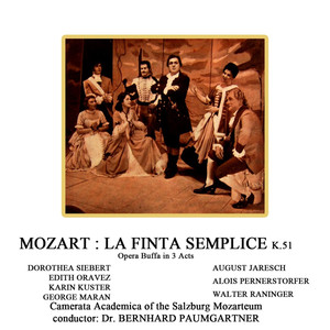 La Finta Semplice, K. 51, Act II: Pt. 1