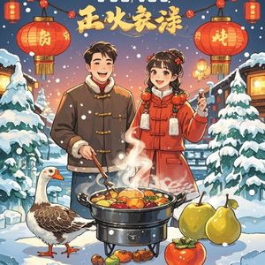 老妹儿来东北啊