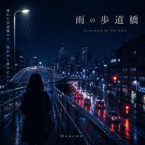雨の歩道橋