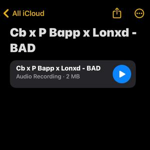 BAD (feat. P Bapp & Lonxd)