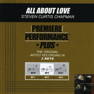 All About Love (Performance Track In Key Of G)
