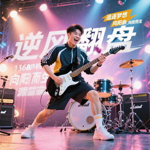 逆风也要向阳奔跑