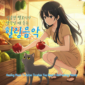 호수가 보이는 마을 (Town with a lake view)