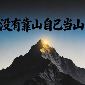 没有靠山自己当山