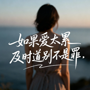 如果爱太累 及时道别不是罪