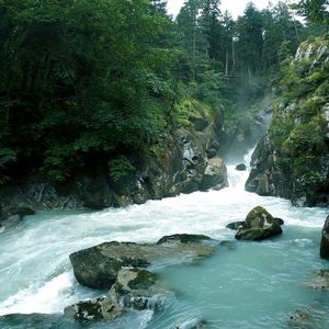 山间清澈溪水