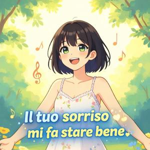 Il tuo sorriso mi fa stare bene