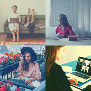 一尘不染休息中印象数