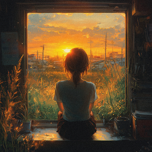 Rainy Alleys and Distant Headlights