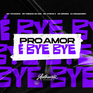 Pro Amor É Bye Bye
