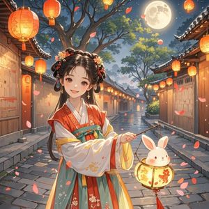 兔子花灯