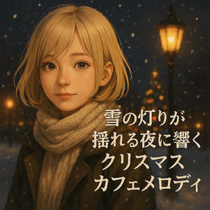 可愛い猫と寄り添う夜のメロディ