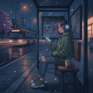 見上げた空にだけ雨