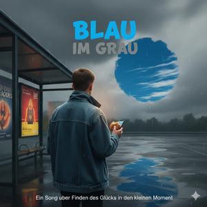 Blau im Grau